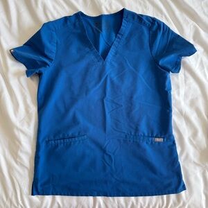 Figs Women's Blue Scrub Top